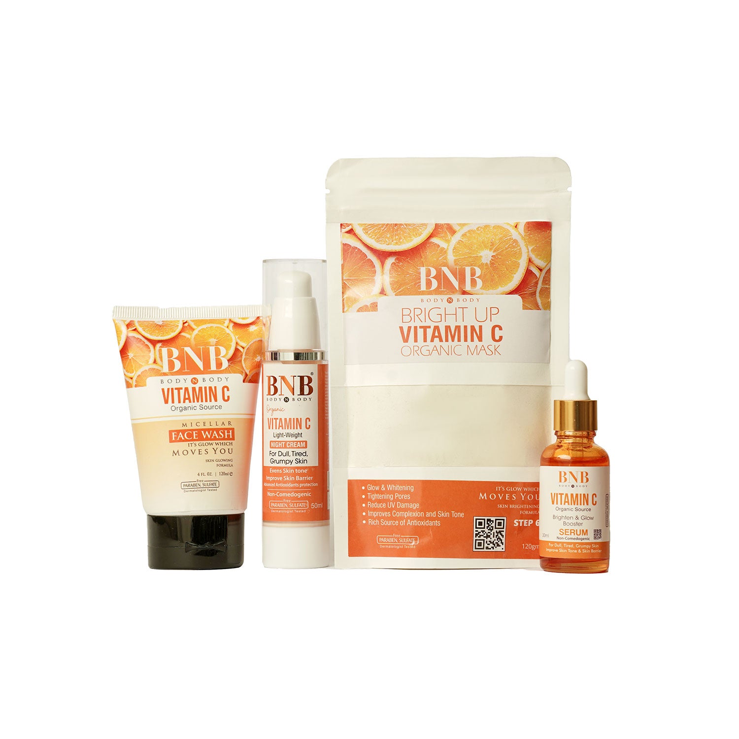 Bnb Vitamin C Bright And Glow Kit