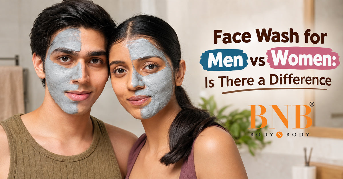 Face Wash for Men vs Women