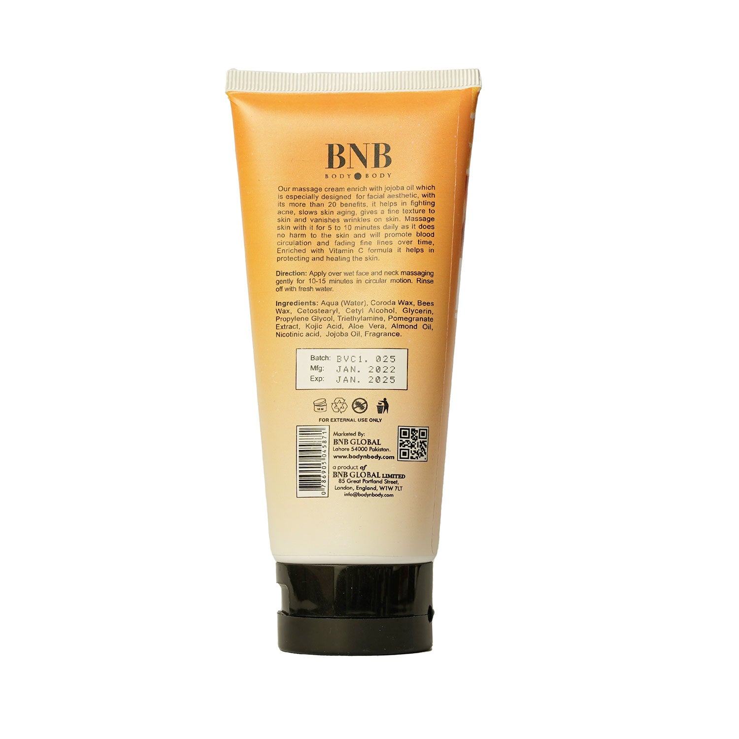 BNB Vitamin C  Massage Cream