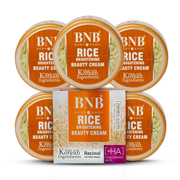 Rice Brightening Beauty Cream (Pack of 5)