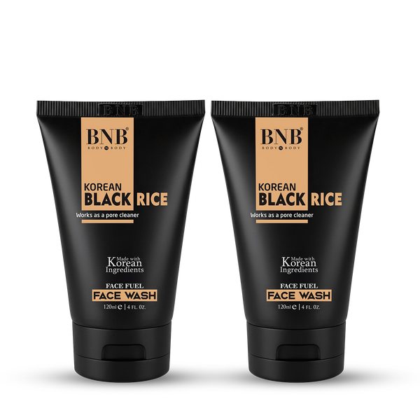 Korean Black Rice Face Wash ( Pack Of 2 )