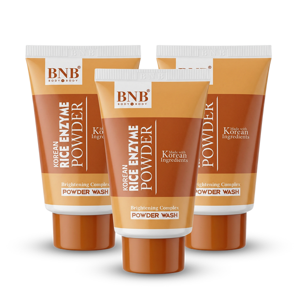 BNB Korean Rice Enzyme Powder Wash ( Pack Of 3 )