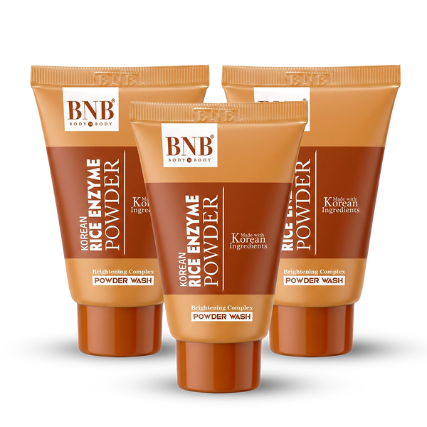 BNB Korean Rice Enzyme Powder Wash ( Pack Of 3 )