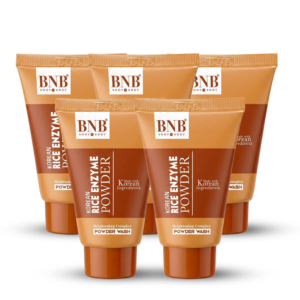 BNB Korean Rice Enzyme Powder Wash ( Pack Of 5 )