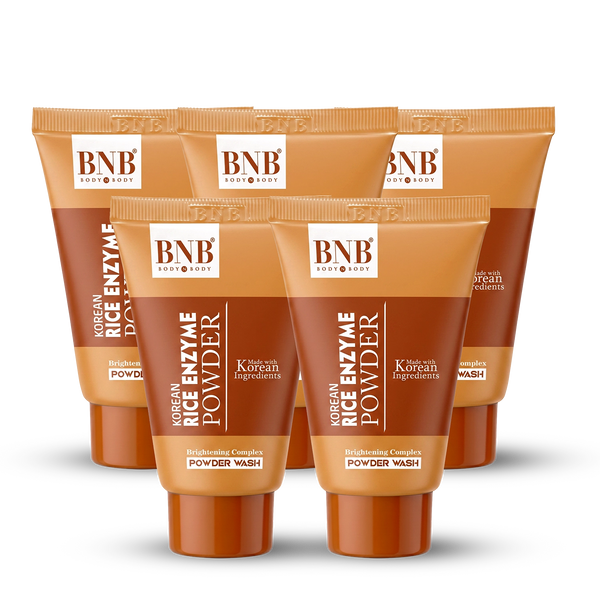 BNB Korean Rice Enzyme Powder Wash ( Pack Of 5 )