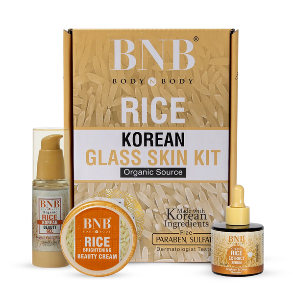 Rice Korean Glass Skin Kit