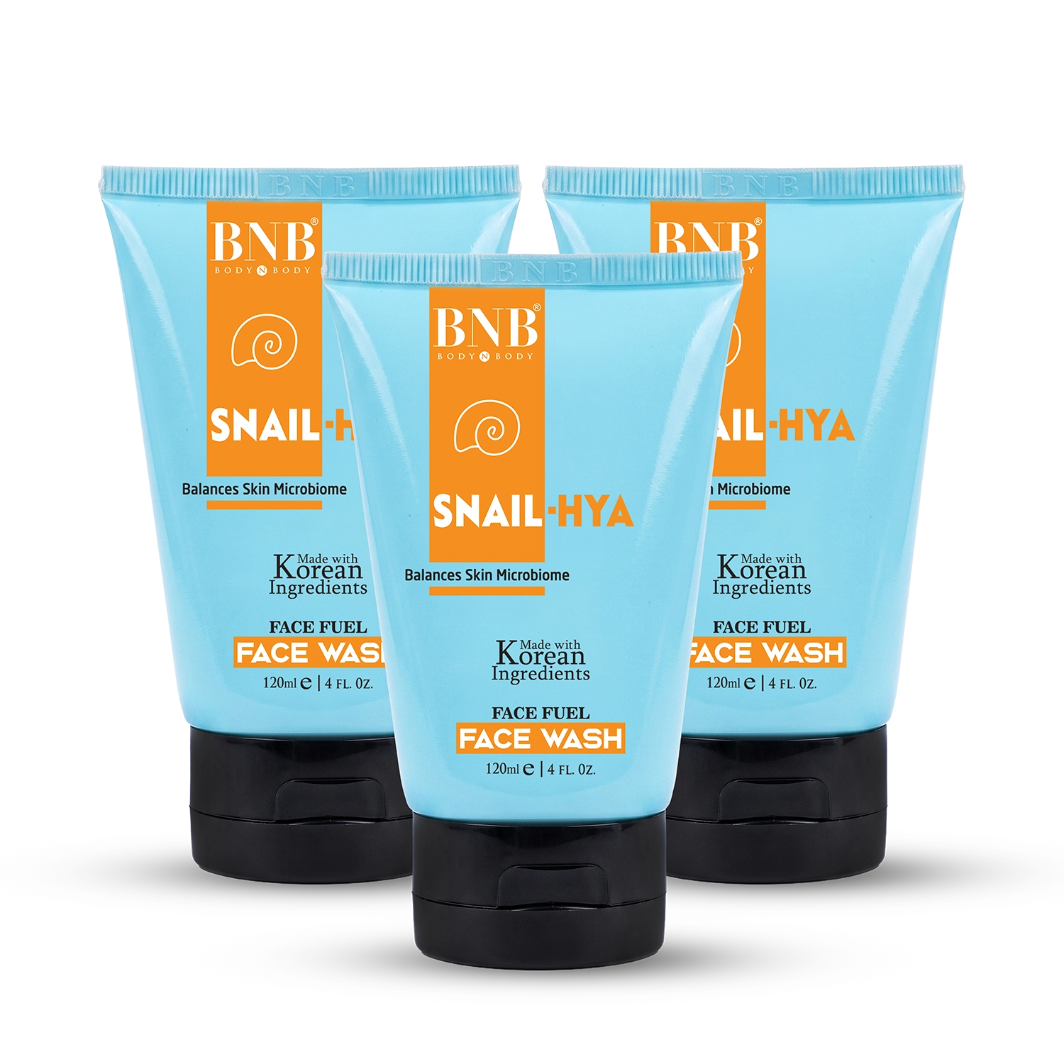 Snail-Hya Face Wash 120ml ( Pack Of 3 )