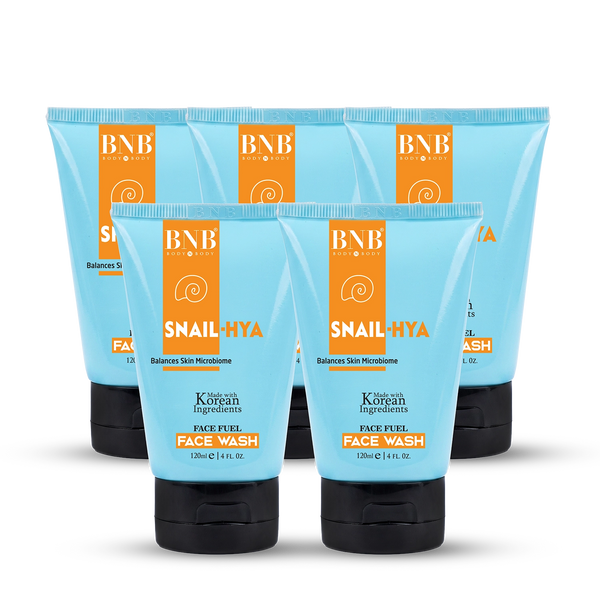 Snail-Hya Face Wash 120ml ( Pack Of 5 )
