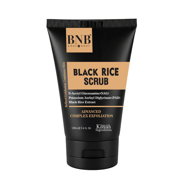 Korean Black Rice Scrub